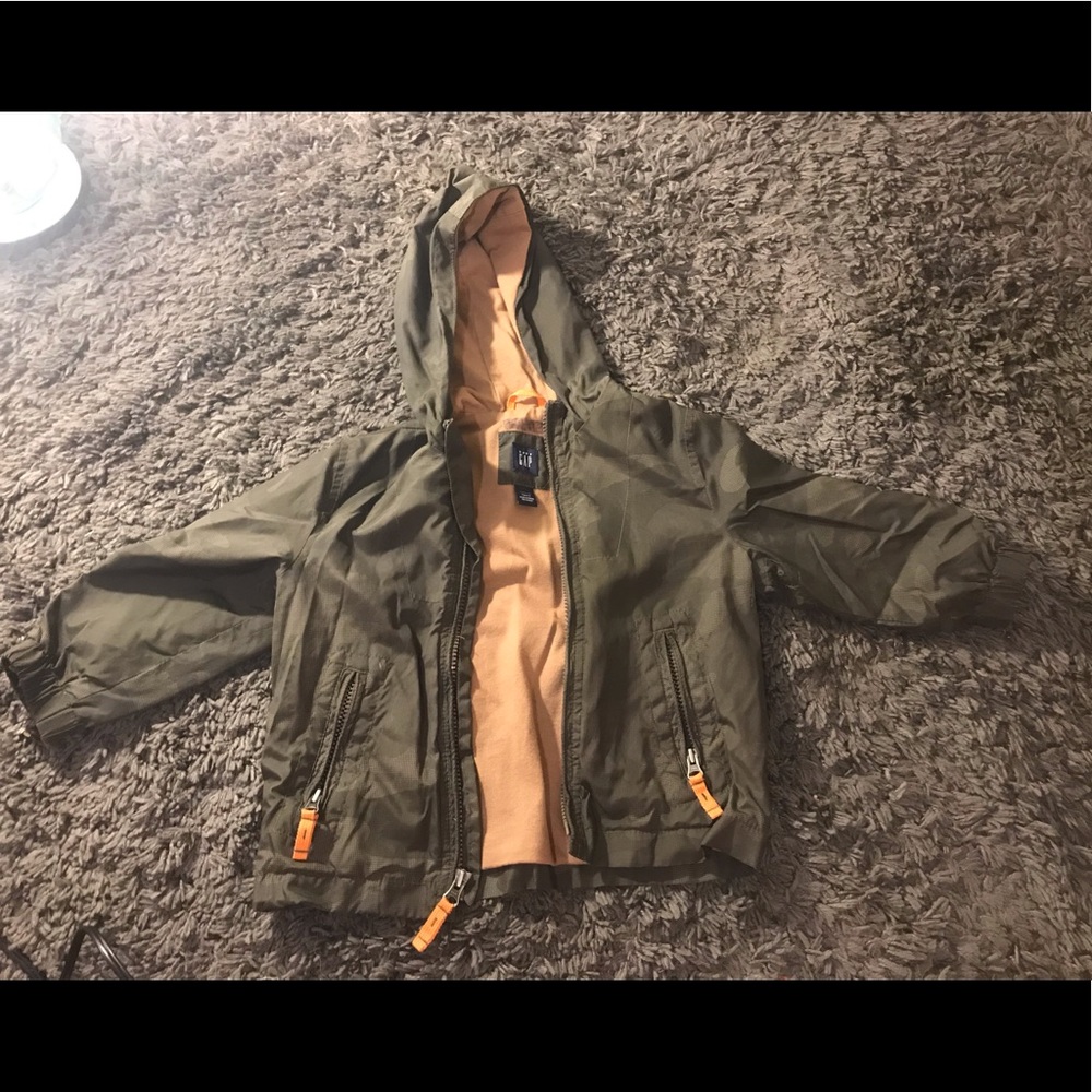 Military Green Raincoat